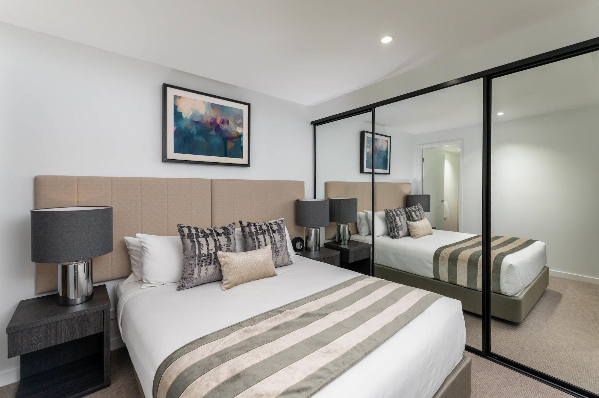 辣椒fv酒店 布里斯班 外观 照片 A bedroom at the hotel